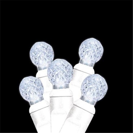 Reinders Reinders 34643r-b Premium Grade G12 70 LED Pure White Holiday Lights String with White Wire 34643r-b